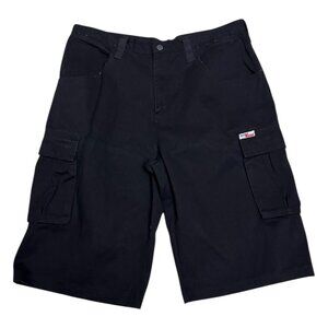 BOFF Vintage Y2K 2000s Streetwear Skate Baggy Wide Denim Jean Shorts Jorts 42"